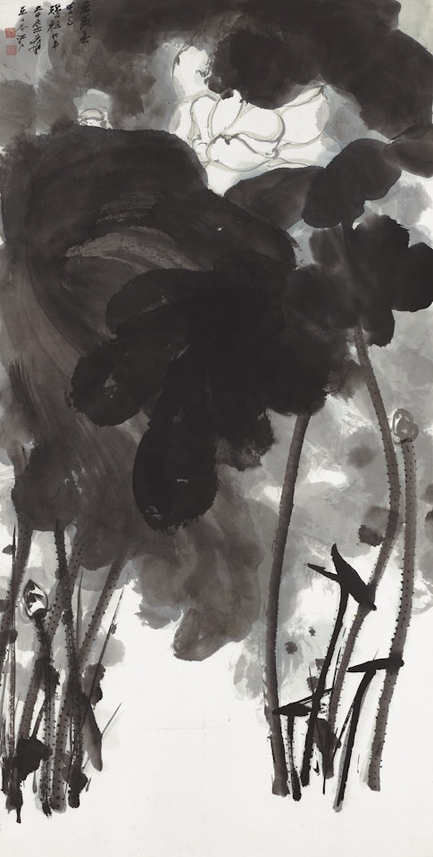 White Lotus by Zhang Daqian