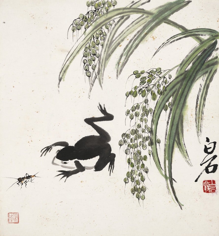 Frog and Insect by Qi Baishi
