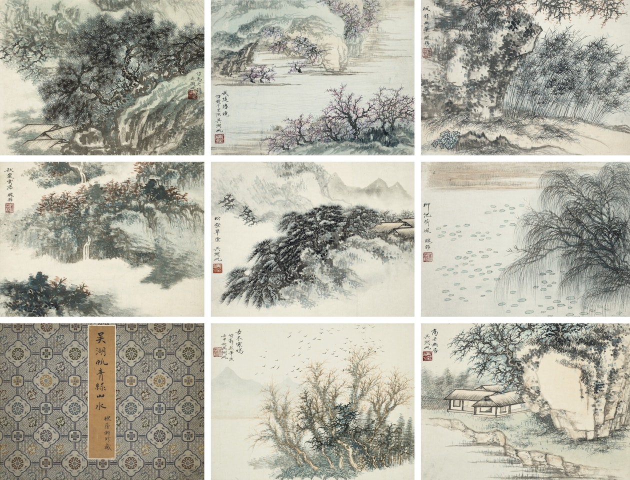 Landscapes by Wu Hufan