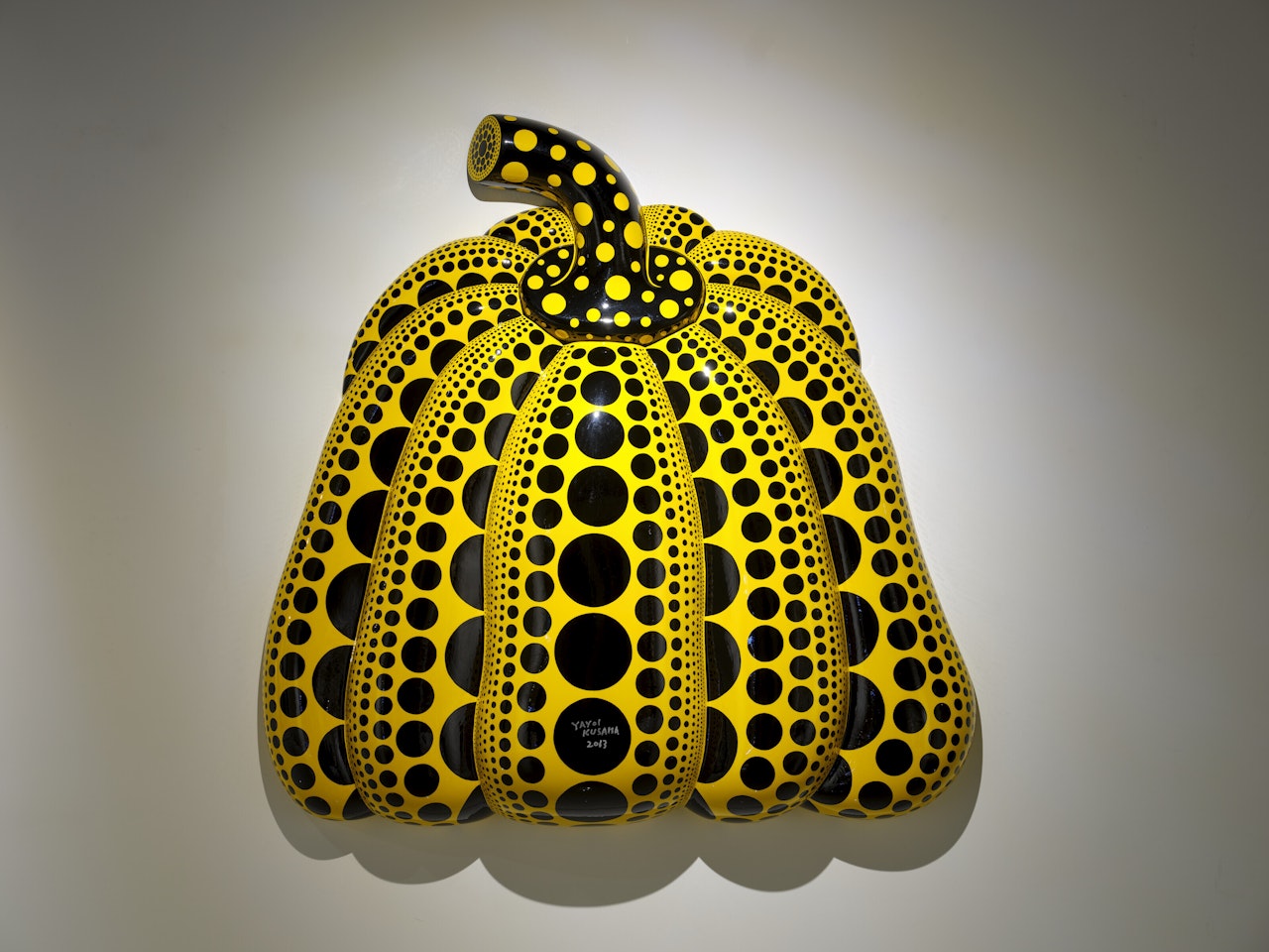 I Carry on Living with the Pumpkins by Yayoi Kusama