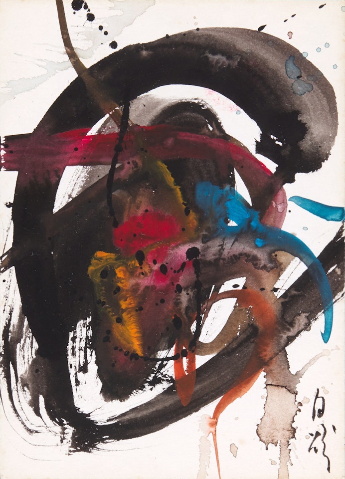 Untitled by Kazuo Shiraga