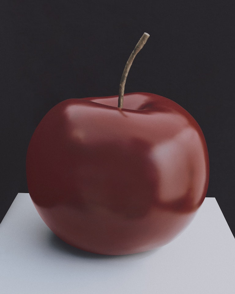 POMME DE JARDIN ROUGE by Claude Lalanne