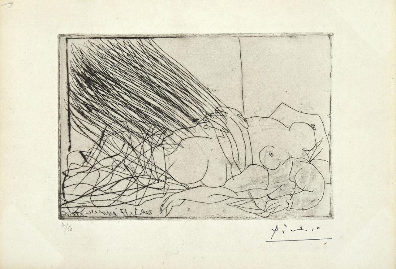 Nu couché  by Pablo Picasso