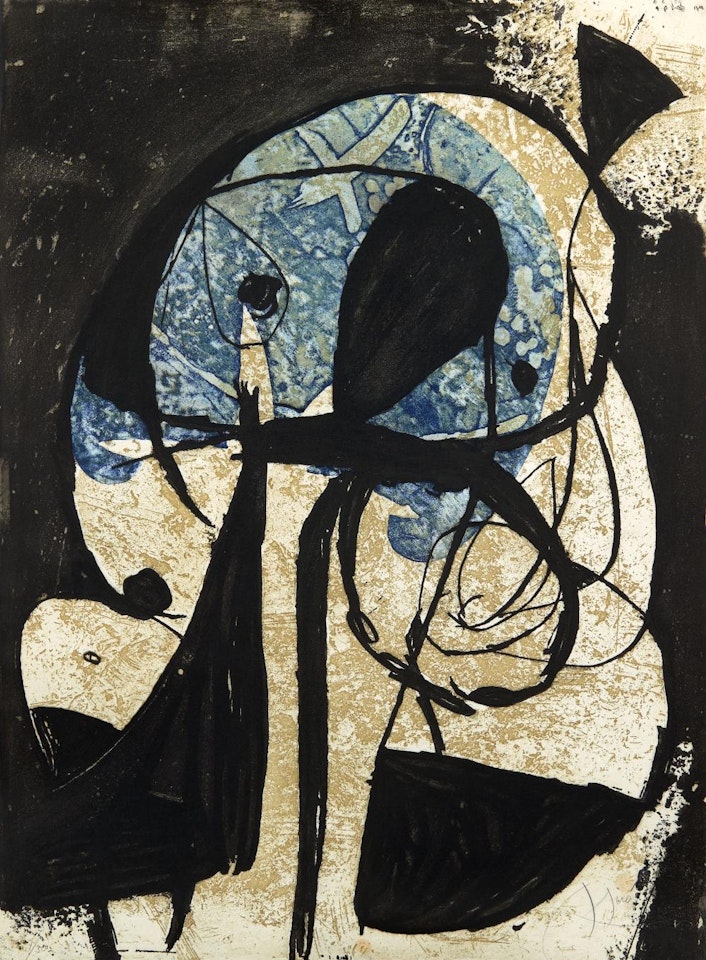 Commedia dell' arte VIII  by Joan Miró