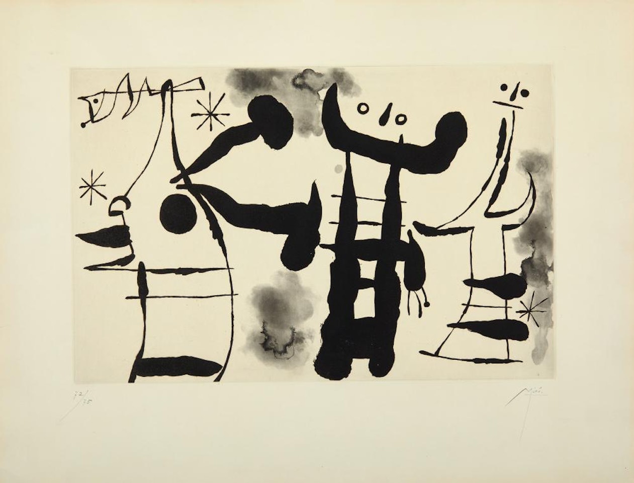 Philosophes I  by Joan Miró