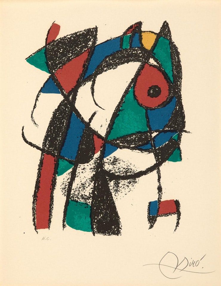 Miro Lithographe II by Joan Miró
