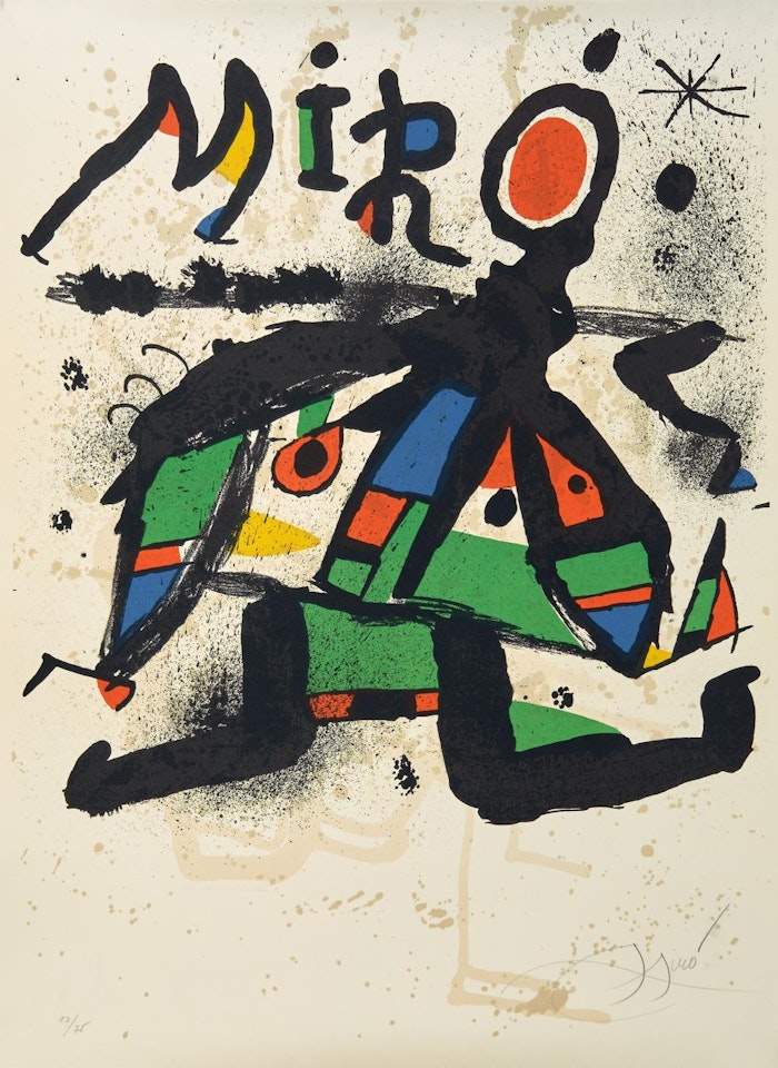 Miro, Galerie Maeght by Joan Miró