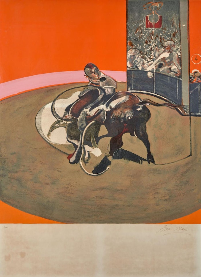 Etude pour une corrida by Francis Bacon