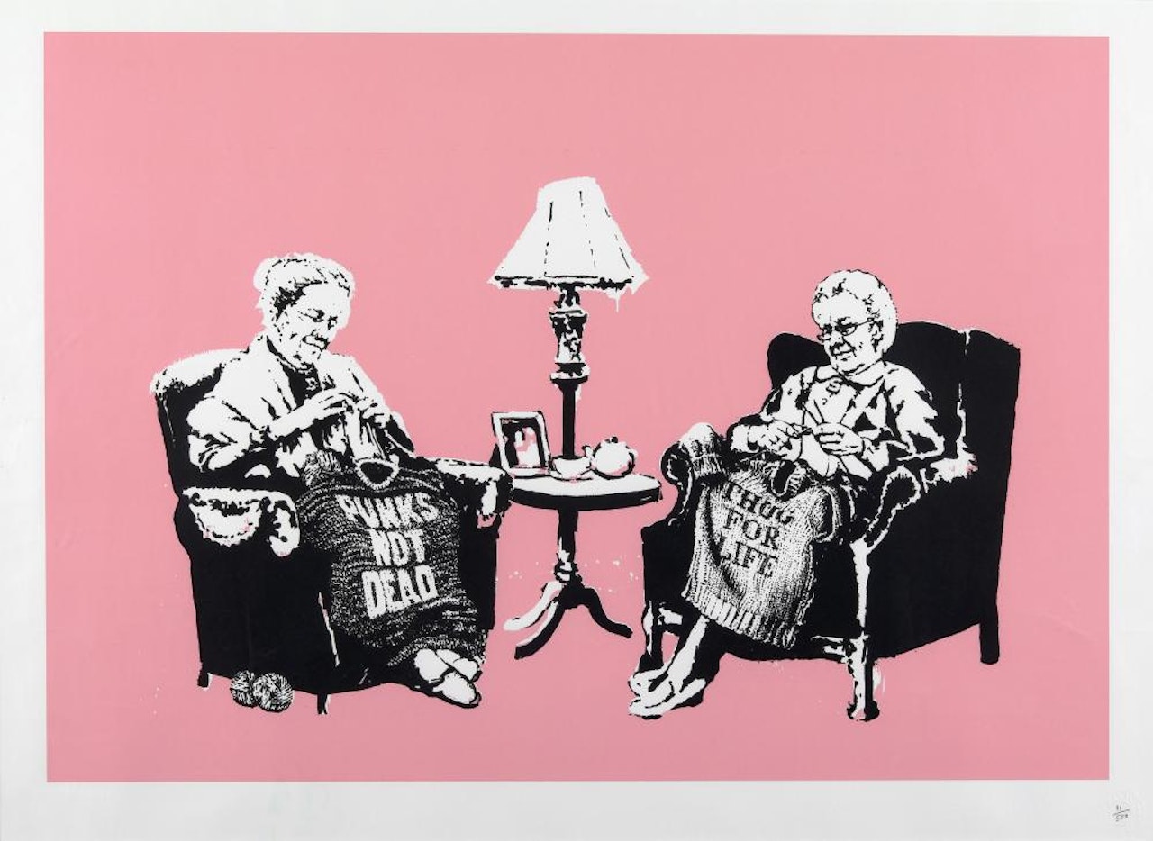 Grannies by Banksy