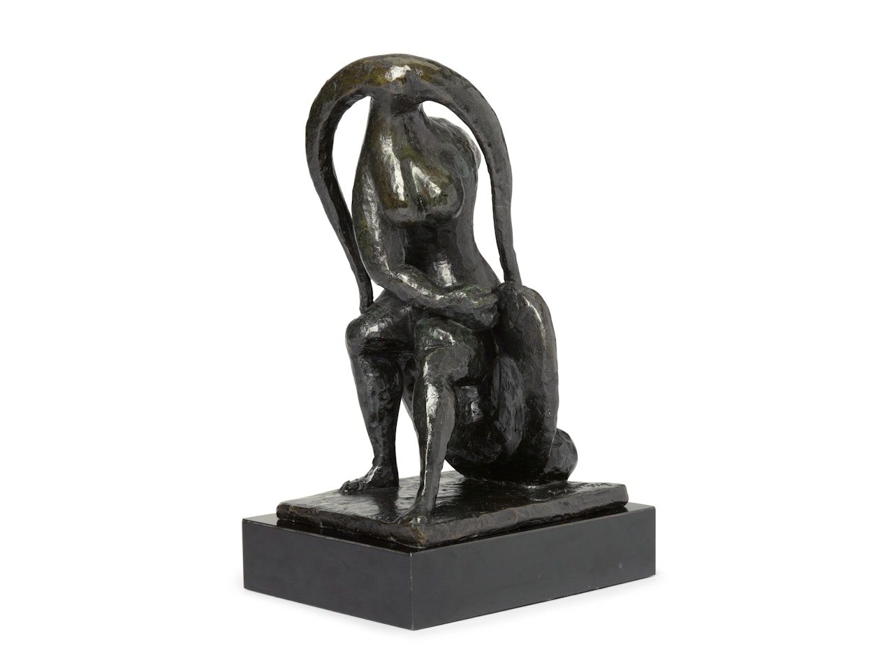 Dancer with Braids by Jacques Lipchitz