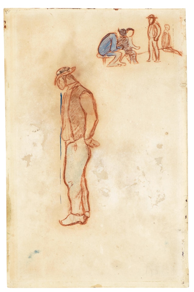Paysan breton by Paul Gauguin