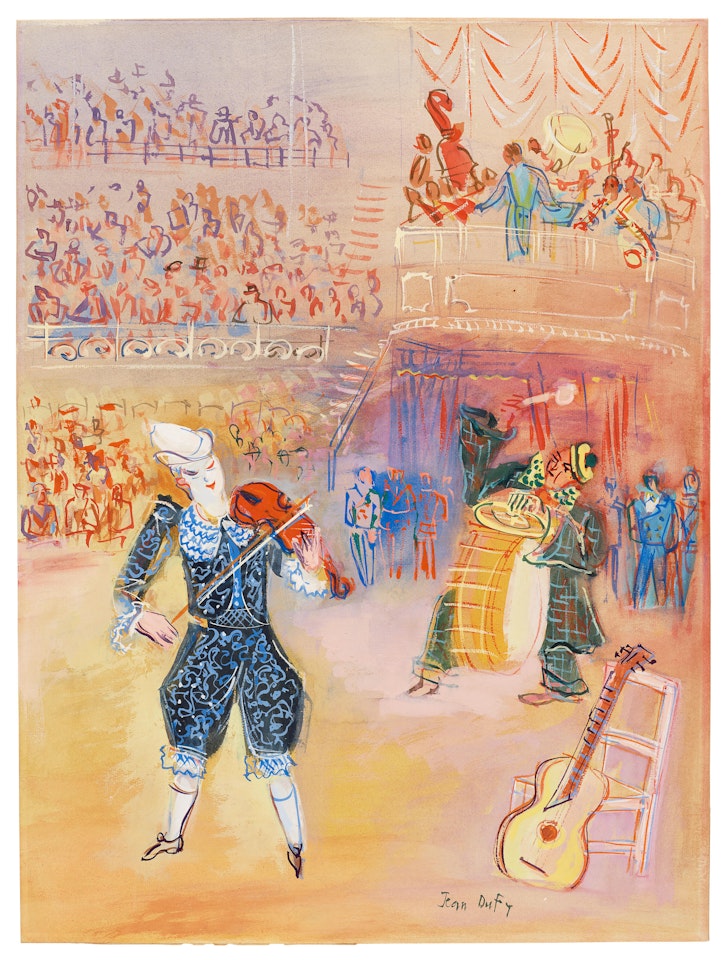 La grosse caisse ravageuse by Jean Dufy