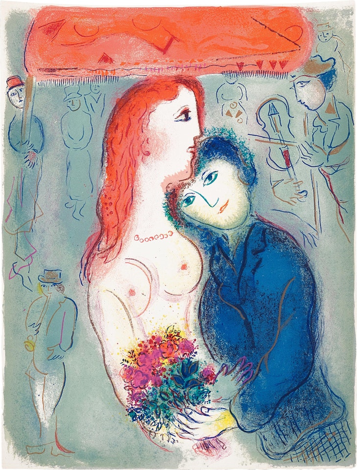  Le Cirque: One Plate (M.494; C. BKS. 68) by Marc Chagall