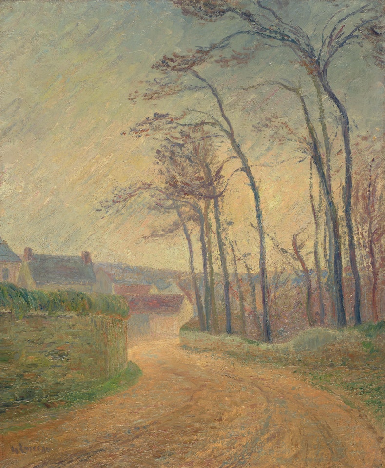 La route d'Abbeville by Gustave Loiseau