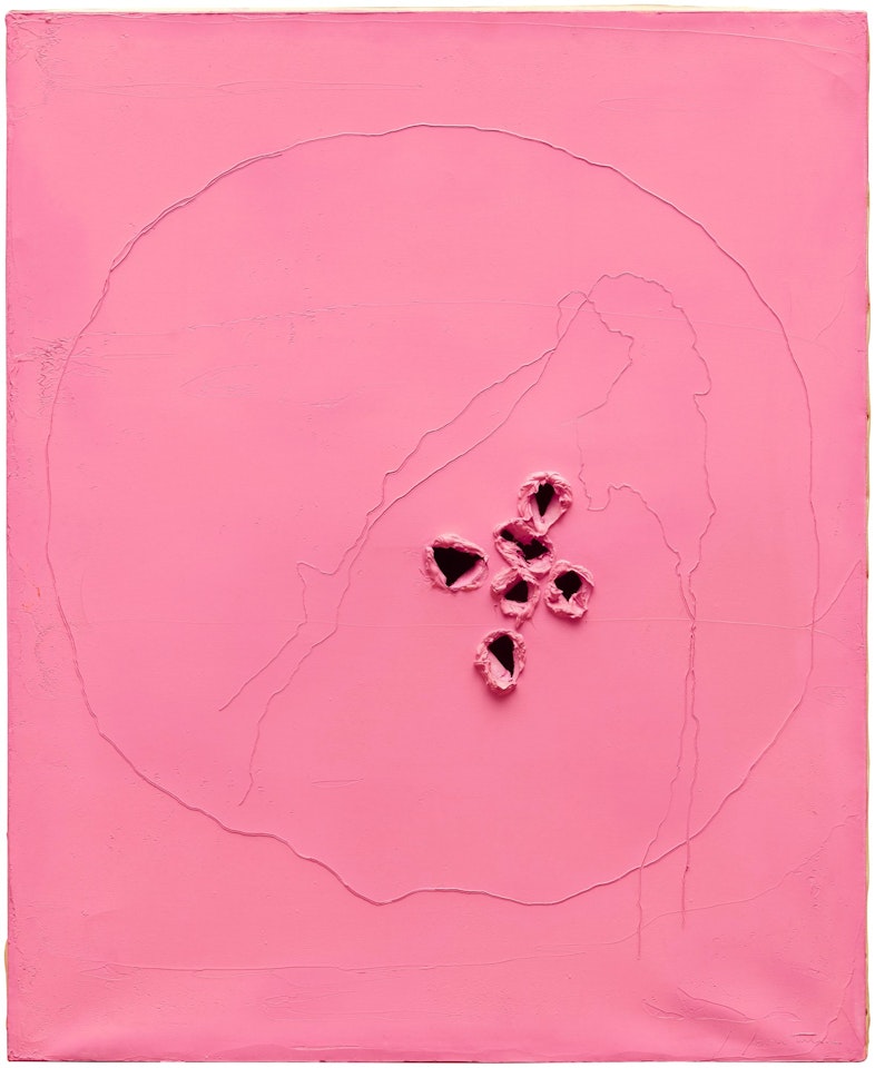 Concetto spaziale by Lucio Fontana