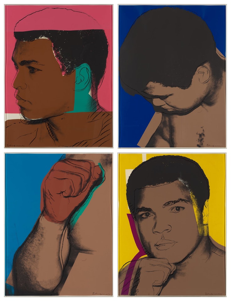 Muhammad Ali by Andy Warhol