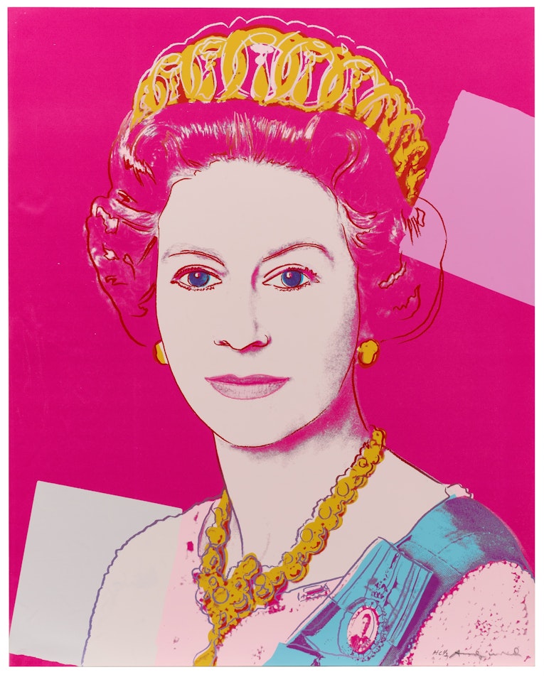 Queen Elizabeth II of the United Kingdom (F. & S. 336) by Andy Warhol