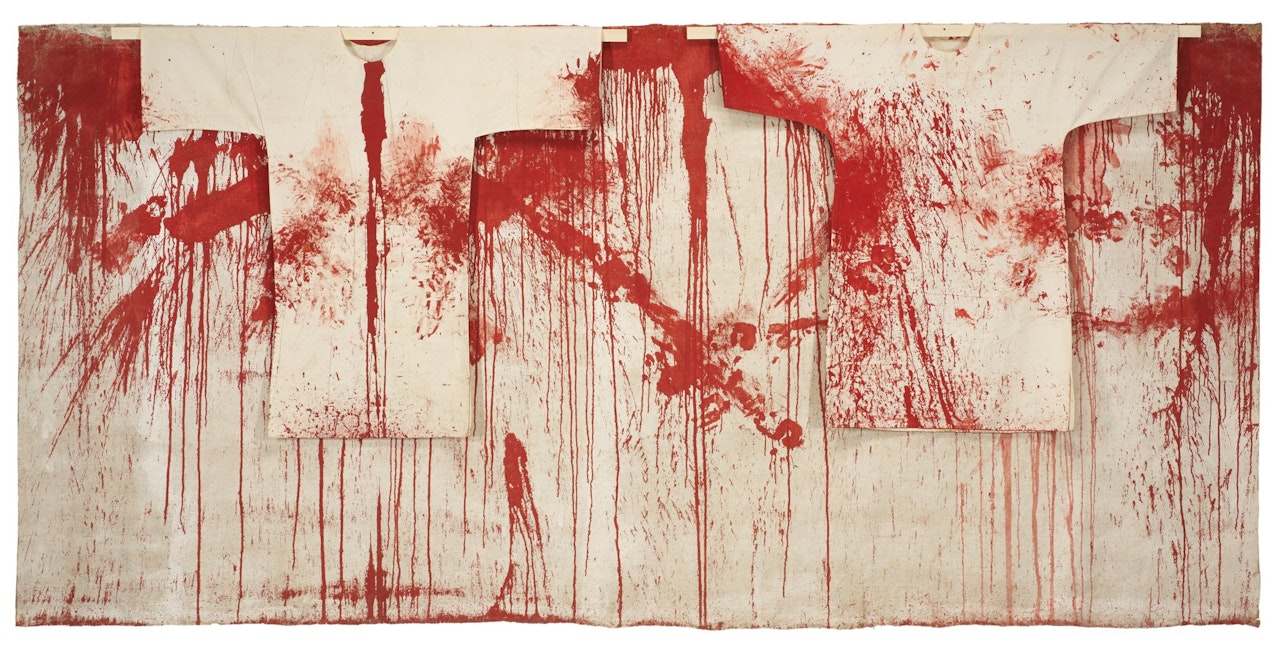 Ohne titel by Hermann Nitsch
