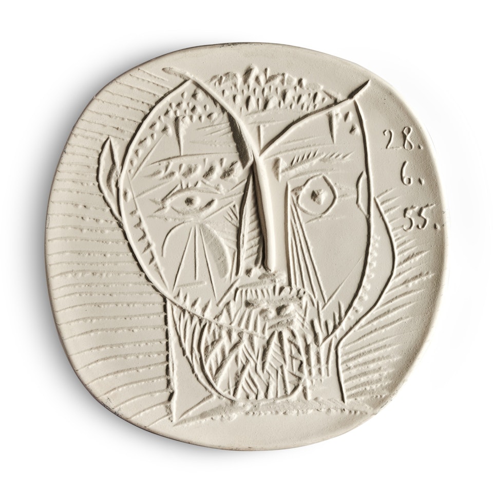 Visage de faune (Alain Ramié 283) by Pablo Picasso