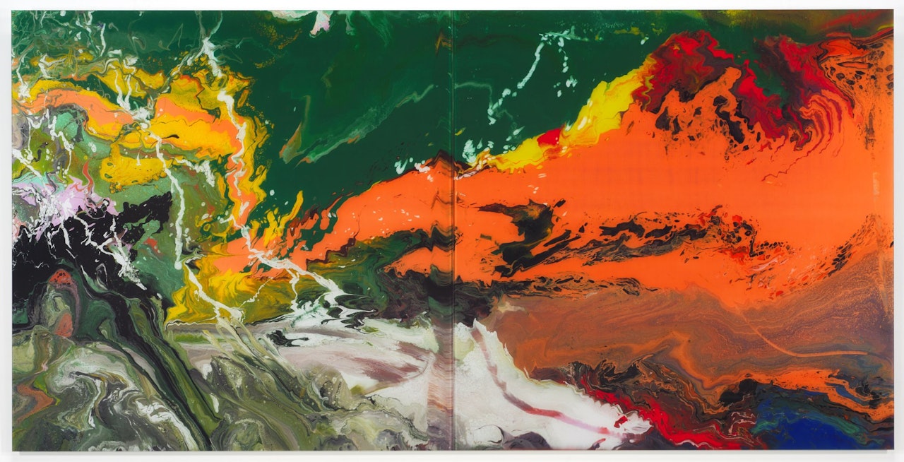 Flow (P15) by Gerhard Richter