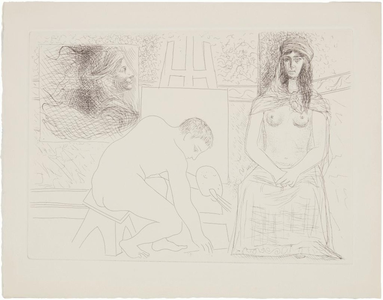 Le Chef-d"oeuvre inconnu by Pablo Picasso