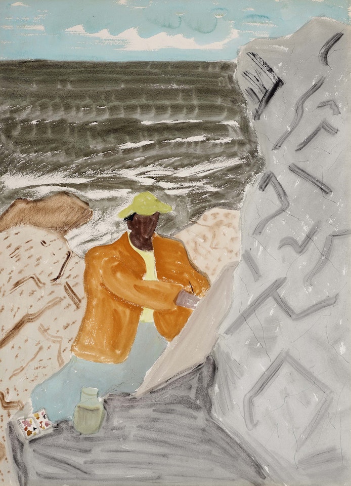 Artist by the Sea by Milton Avery