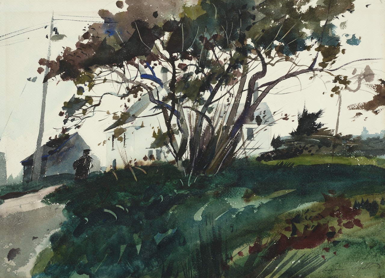 Cushman House by Andrew Wyeth