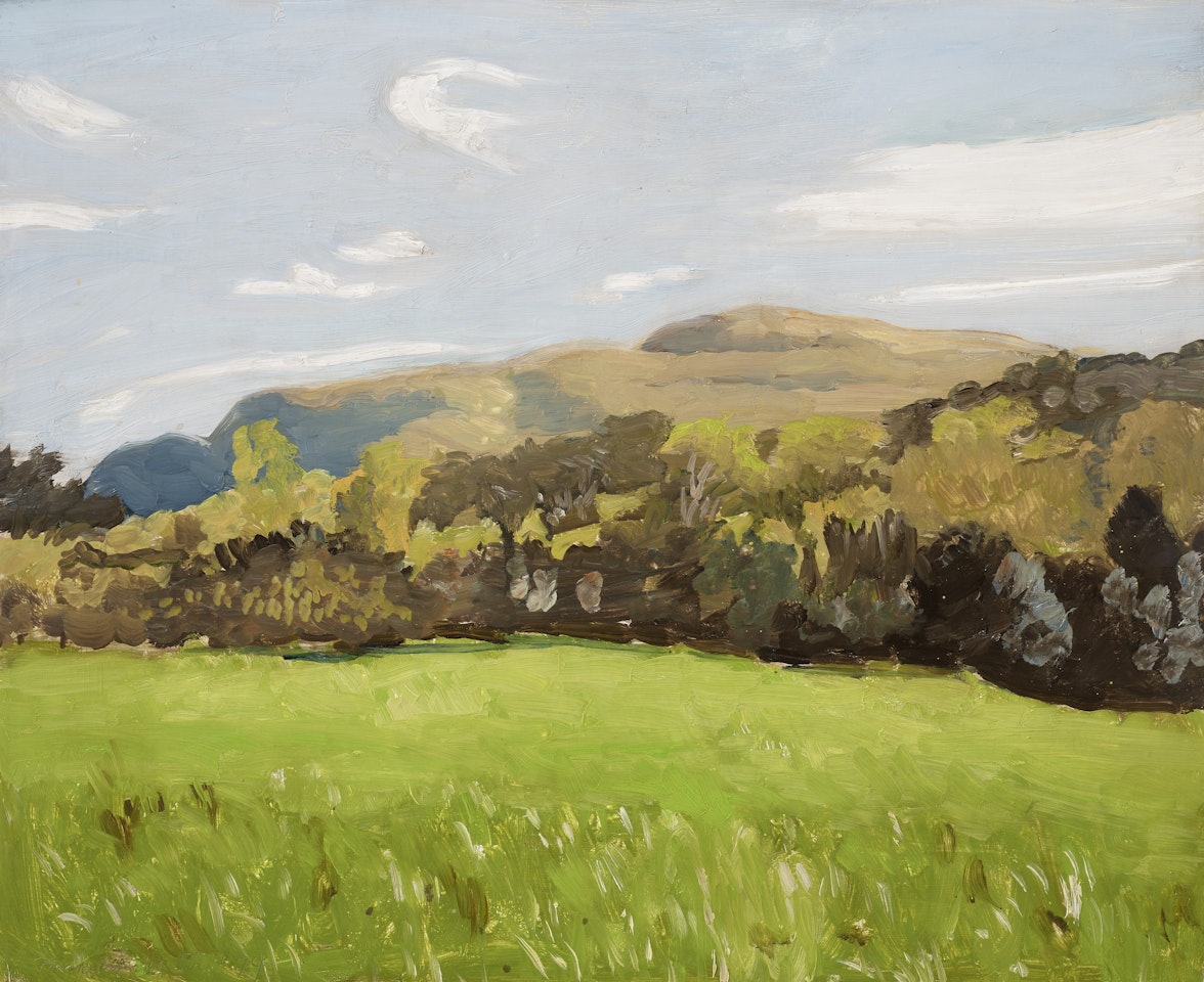 Monument Mountain from Ingleside Cottage by Fairfield Porter