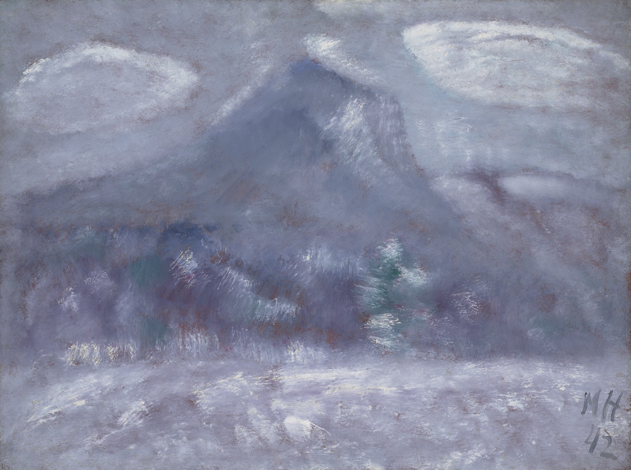 Mount Katahdin, Snow Storm by Marsden Hartley