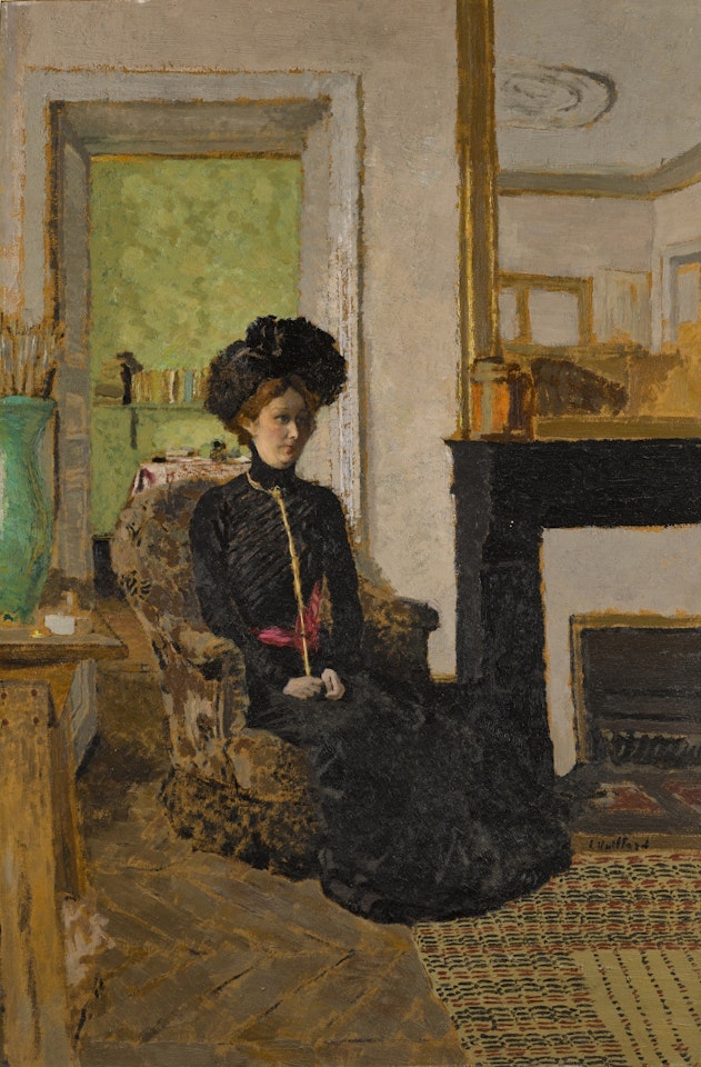 La jeune femme au lorgnon by Édouard Vuillard