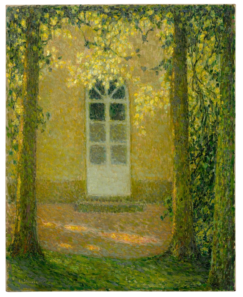 La Porte dans la verdure by Henri Le Sidaner