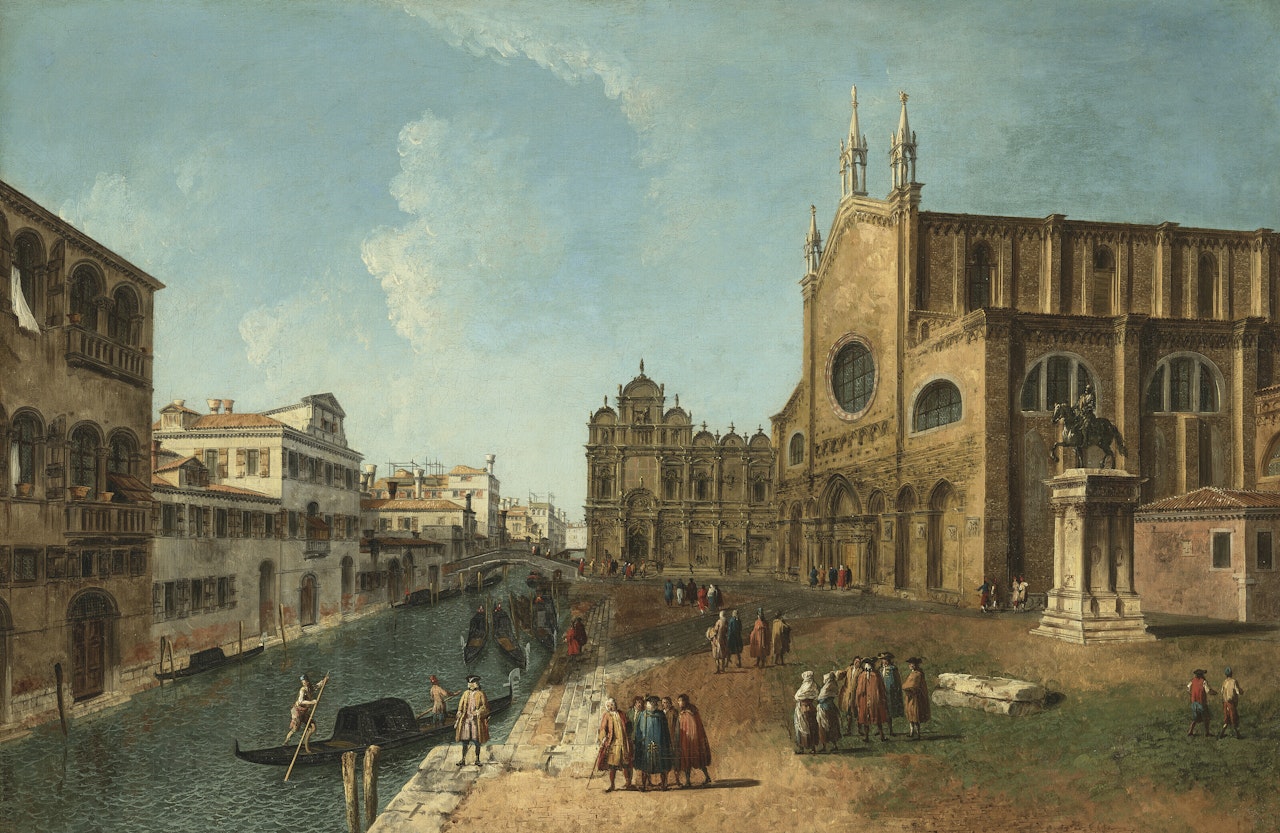 Campo San Giovanni e Paolo, Venice by Michele Marieschi