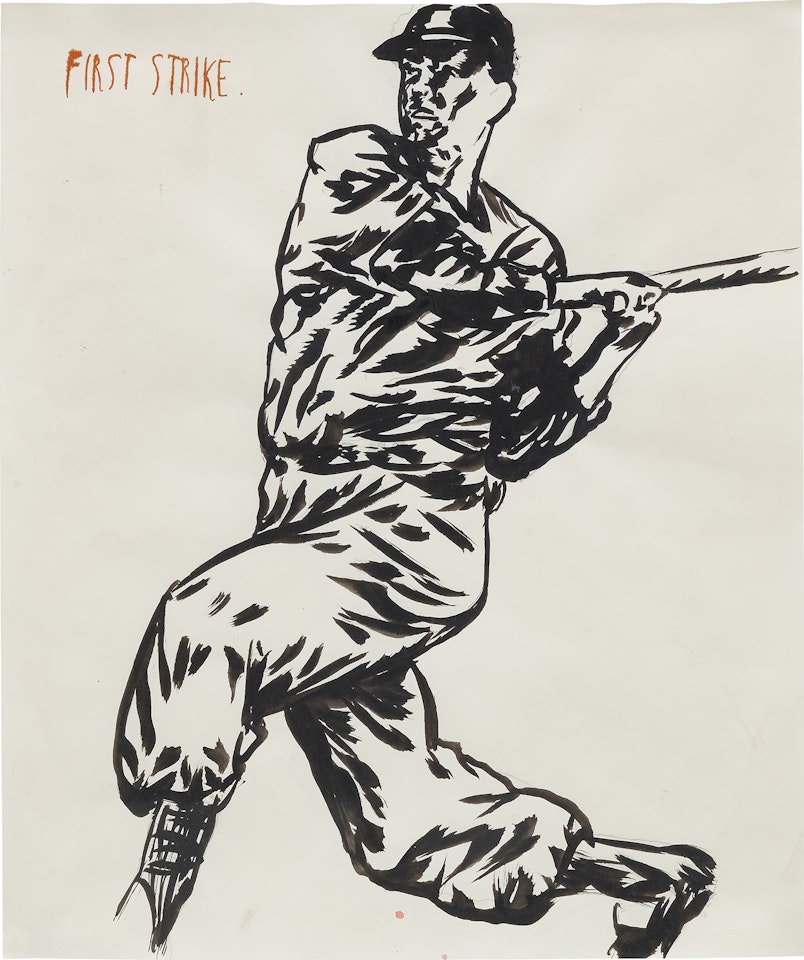Untitled (First Strike) by Raymond Pettibon