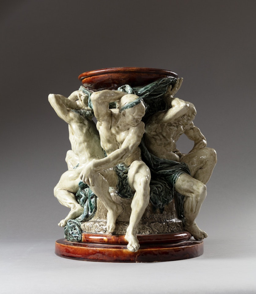 Manufacture de Choisy-le-Roi; Les Titans by Auguste Rodin