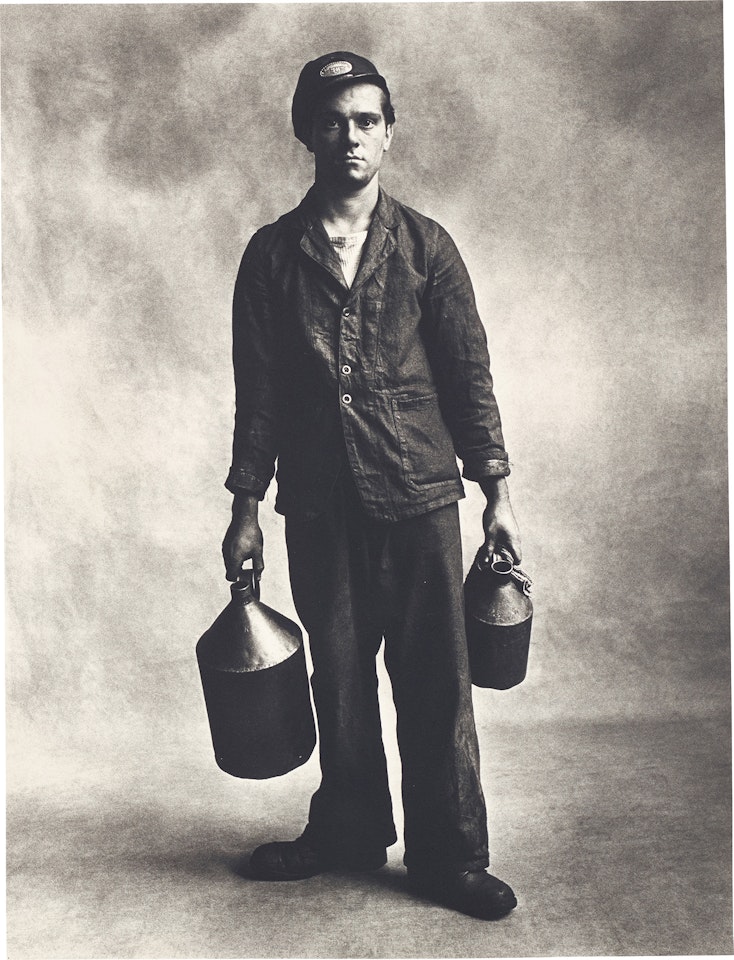 Locomotive Fireman, London by Irving Penn