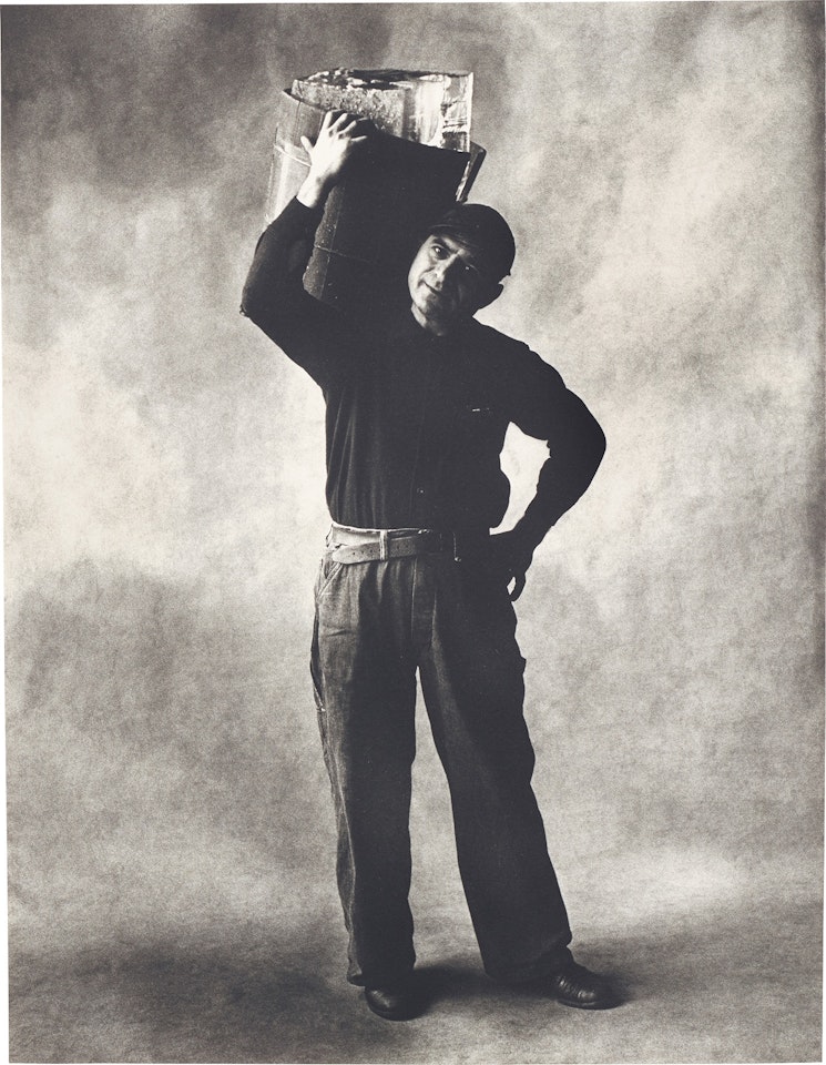 Iceman, New York by Irving Penn