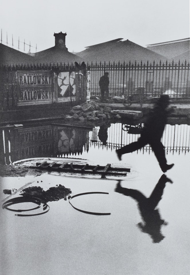 Behind the Gare Saint-Lazare, Paris by Henri Cartier-Bresson