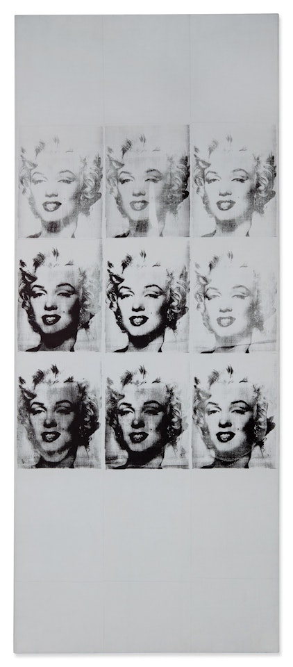 Nine Marilyns by Andy Warhol