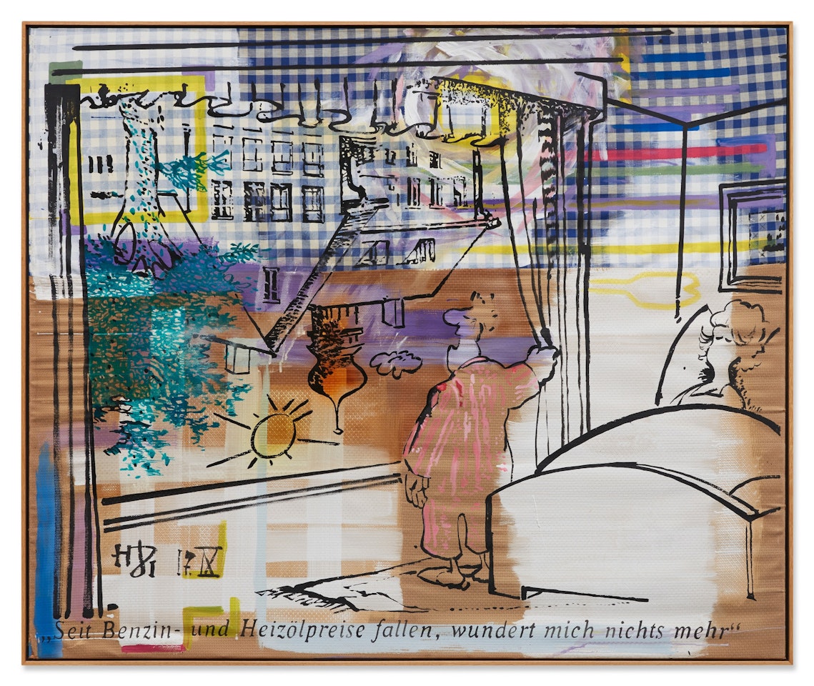 Seit Benzin- Und Heizölpreise Fallen, Wundert Mich Nichts Mehr by Sigmar Polke