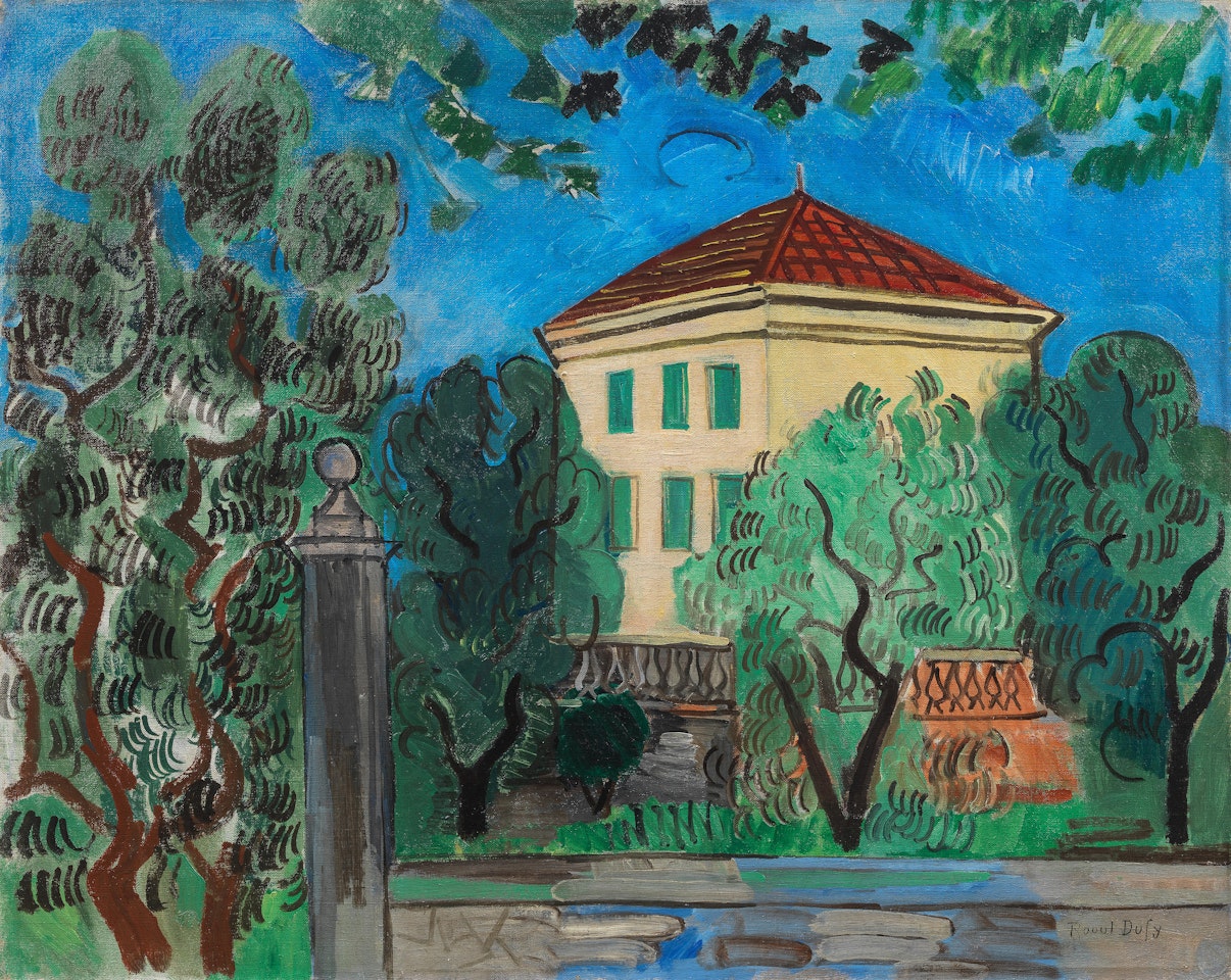 L'entrée du jardin by Raoul Dufy
