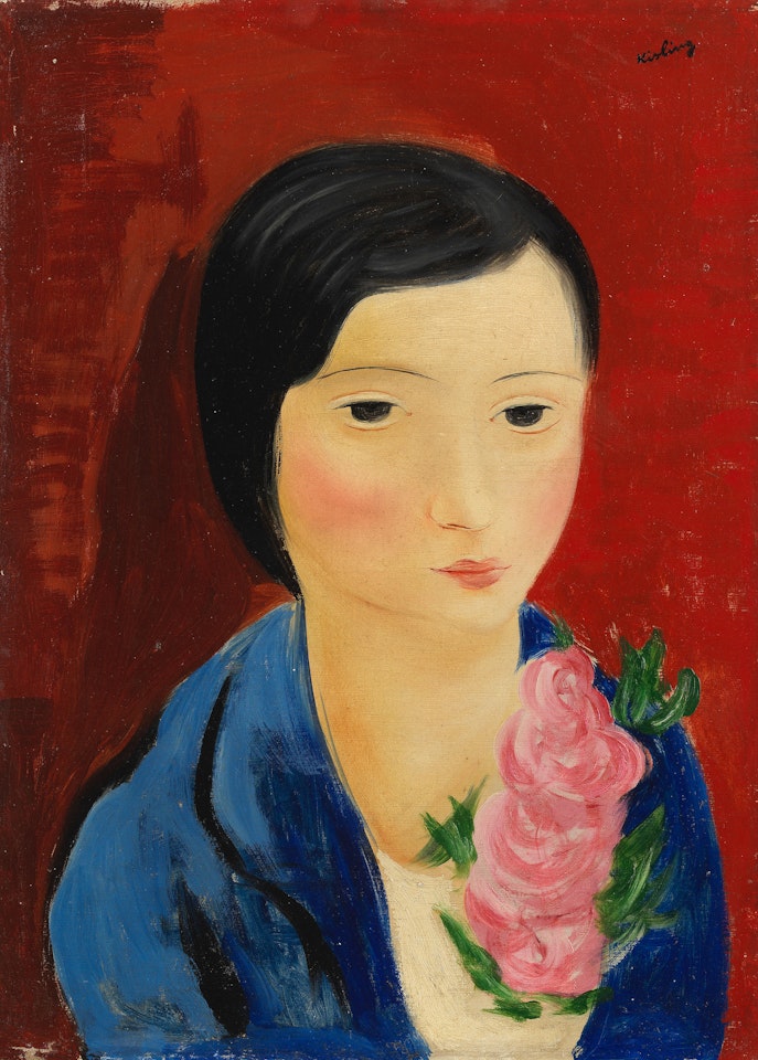 Portrait by Moïse Kisling