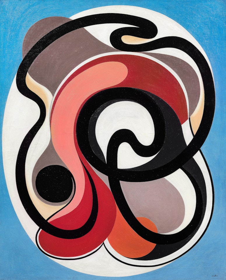 Composition by Auguste Herbin