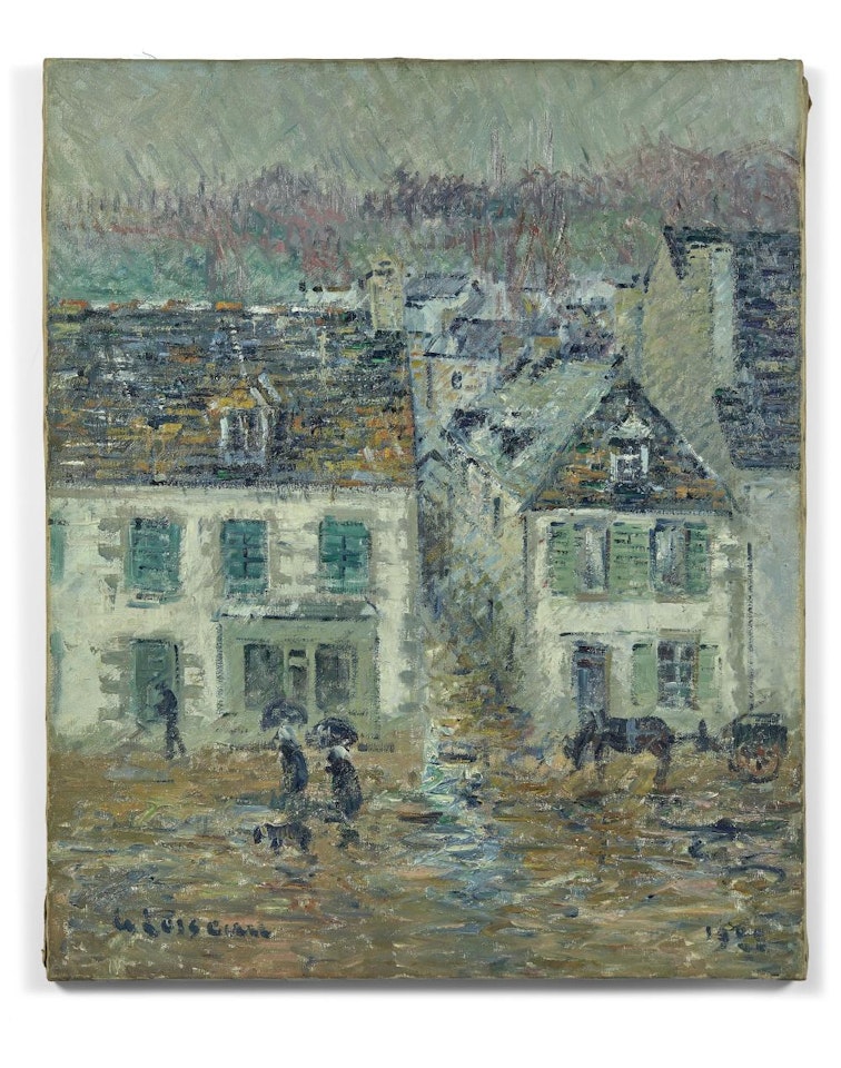 La Pluie À Pont-Aven by Gustave Loiseau