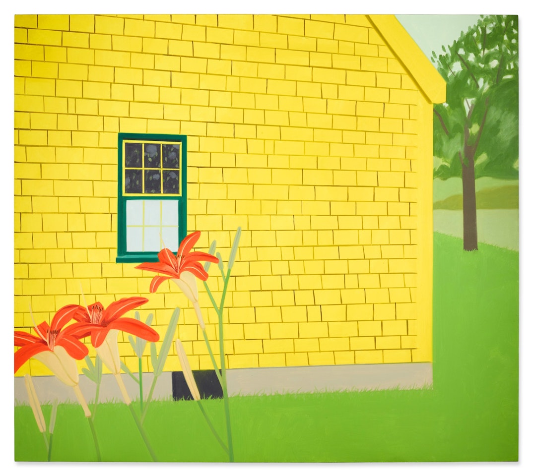 The Yellow House by Alex Katz