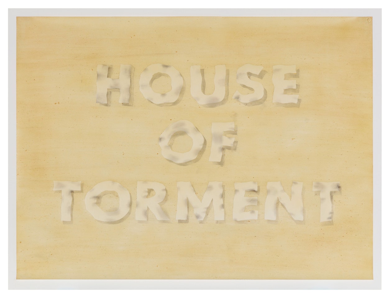 House of Torment by Ed Ruscha