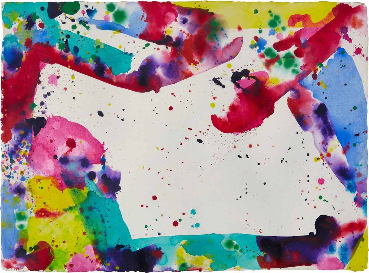 Untitled by Sam Francis