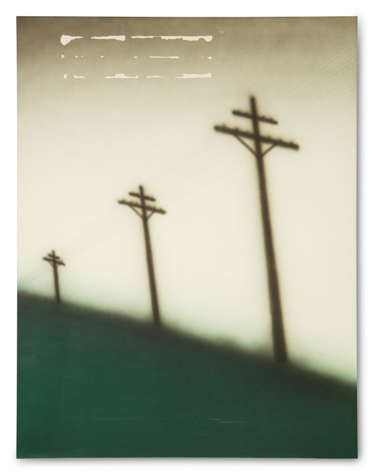 Poles by Ed Ruscha