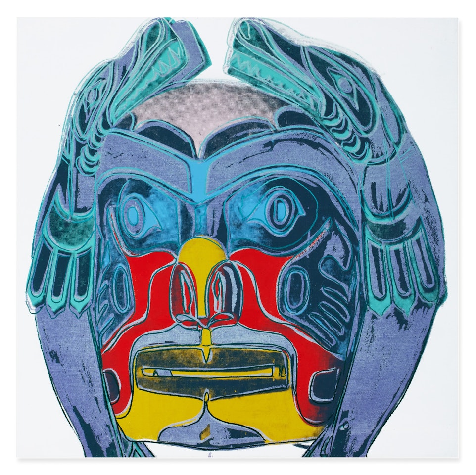 Northwest Coast Mask by Andy Warhol
