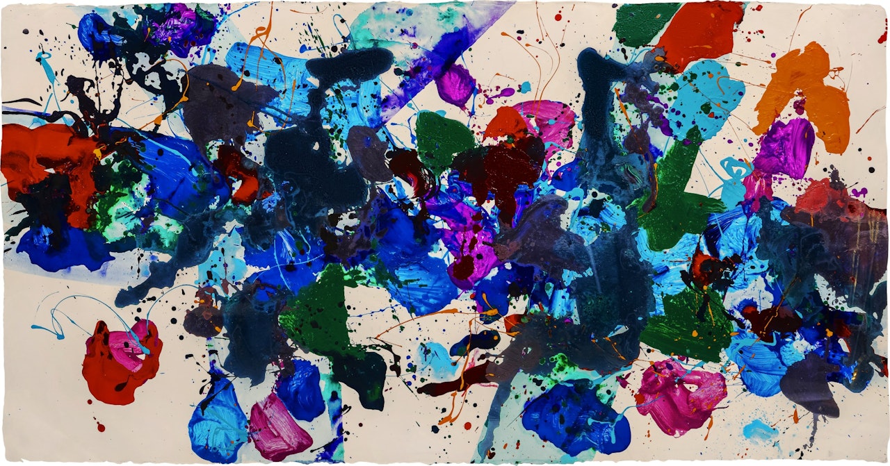 Untitled by Sam Francis