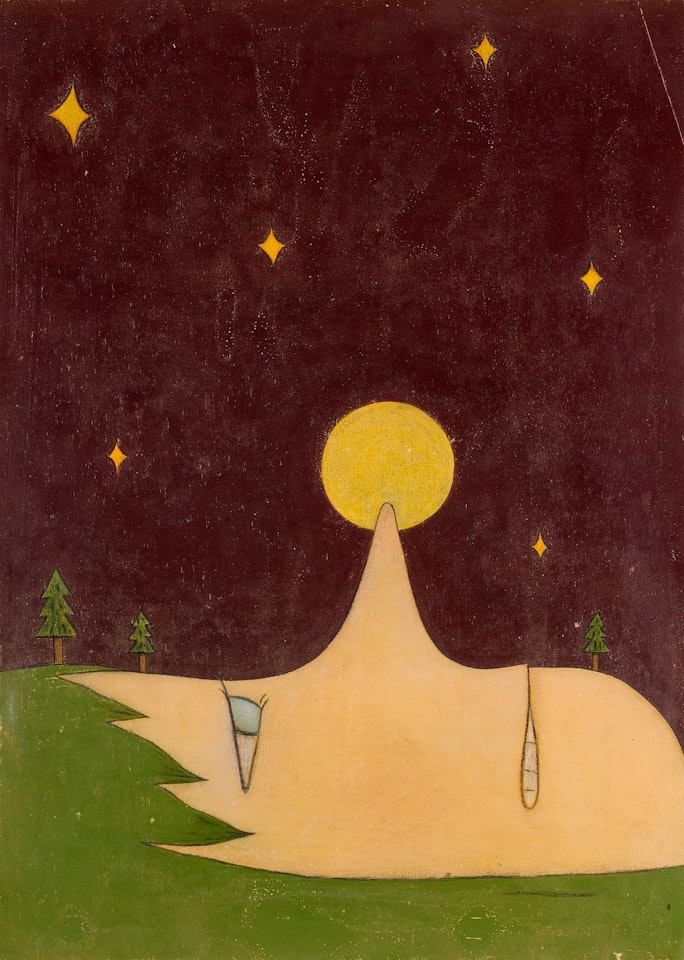 Full Moon Nose by Yoshitomo Nara